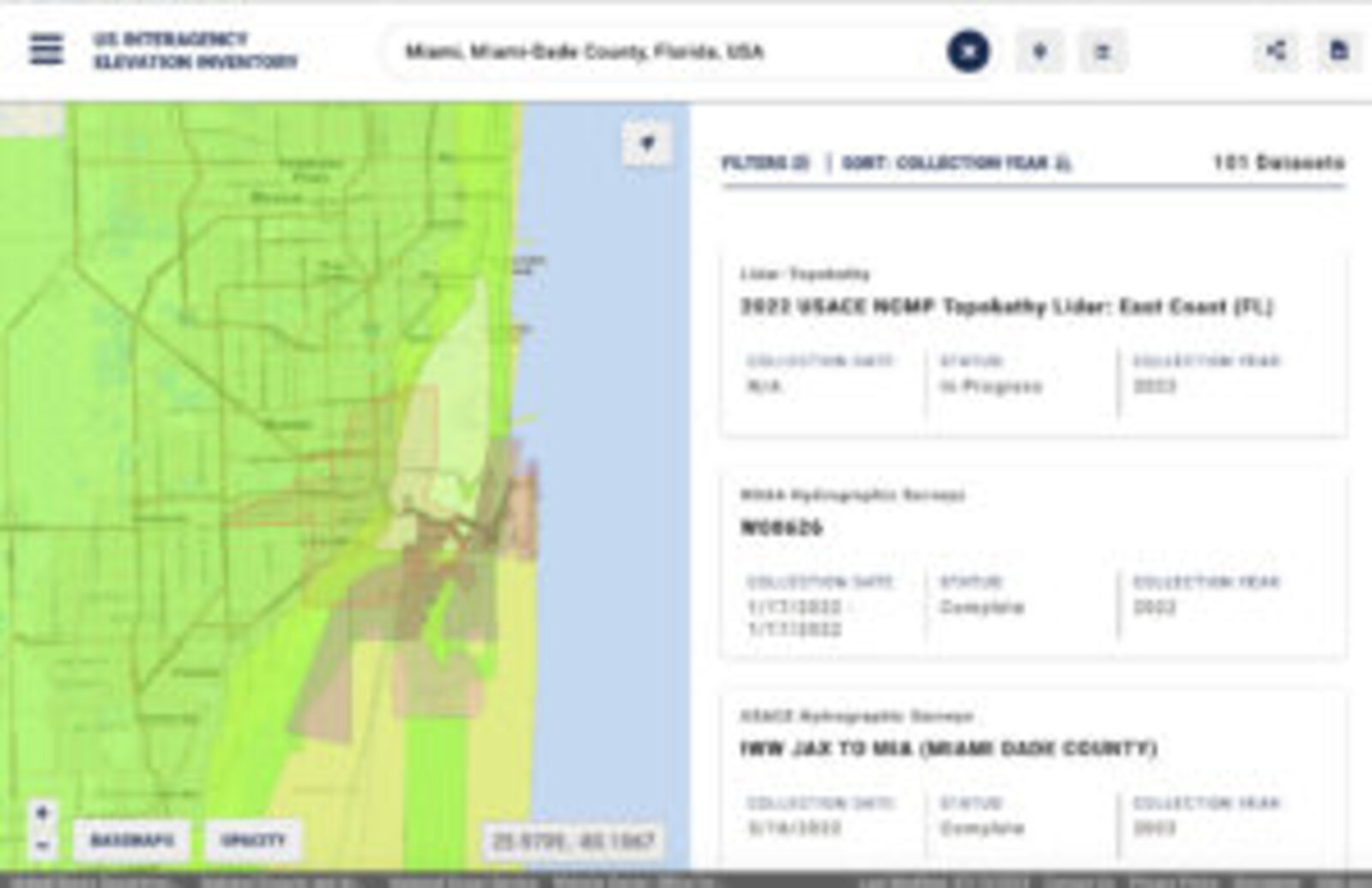 Elevation data inventory reference image from Dylan’s existing portfolio.